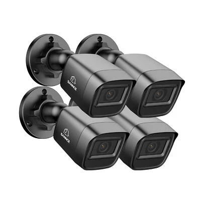 SANNCE 1080P 2X/4X Security Camera IP67 IR Night Vision Remote Access H.265+ - Image 1 of 4