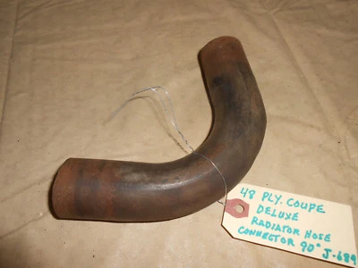 1948  PLYMOUTH 2 DOOR  COUPE "DELUXE"   RADIATOR HOSE ELBOW   ORIGINAL PART - Image 1 of 3