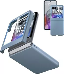 For Motorola Razr 2024 Built-in Screen Protector Case with Shockproof Protection - Picture 1 of 8