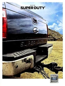 Camión Ford Super Duty 2015: 42 páginas EE. UU. FOLLETO DE VENTAS — F-250 F-350 F-450 — NUEVO DE LOTE ANTIGUO - Imagen 1 de 1