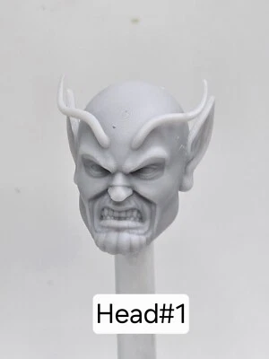 3d 打印骷髅头 #1 巨人 1:12 6 英寸 GI Joe 分类/漫威传奇  — 第 1/2 张图片