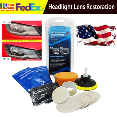 Limpiador pulido pulido restaurador oxidación para faros Len para coche camión SUV Foto 1 de 4