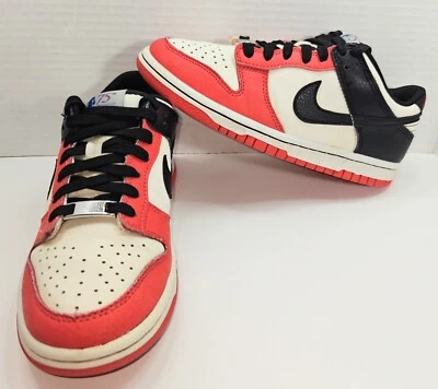 Size 4.5Y - Kid's Nike NBA X Dunk Low EMB GS 75th Anniversary- Bulls Sneakers  - Image 1 of 4