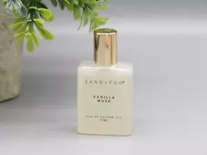 Sand + Fog Vanilla Musk Eau De Parfum Oil Rollerball 15 ml New Without Box - Picture 1 of 1
