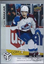 2021-22 Upper Deck Game Dated Moments /499 Cale Makar #35