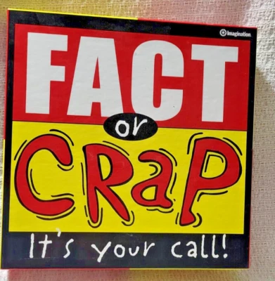 Imagination's FACT or CRAP 'It's Your Call' Card Game 2006 - Image 1 of 4