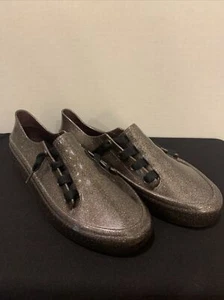 Melissa Ulitsa Sneaker Sparkly Black Women’s Size: 8 - Picture 1 of 9
