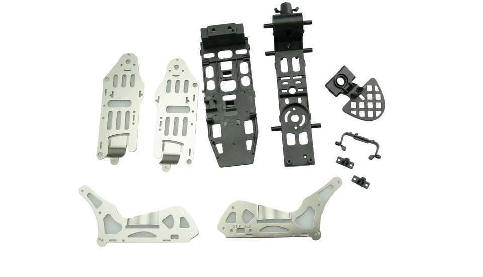 Pieza de Repuesto Amewi Buzzard 4 Canal 2.4GHZ RC Heli Helicóptero Marco Set - Imagen 1 de 1