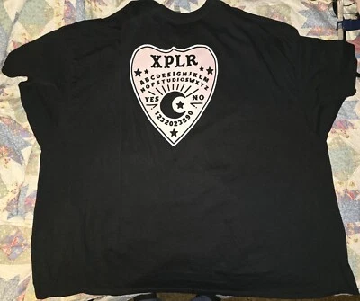 Sam and Colby XPLR Ouija 粉红色衬衫 5x 5xl Xxxl 大码 — 第 1/2 张图片