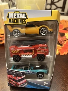 NEU! VERSIEGELT! 2019 Zuru Metal Machines 3 Autos! spielzeug inv#31 - Bild 1 von 2