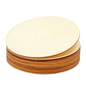 12 Stück 6 Zoll unfertige Holzkreise zum Basteln, Gravieren, runde Holzscheiben - Bild 1 von 11