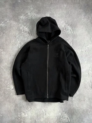 Vintage Arc'teryx Waterproof Wool Fleece Coat Hooded Zip Jacket Unisex Size XL - Image 1 of 4