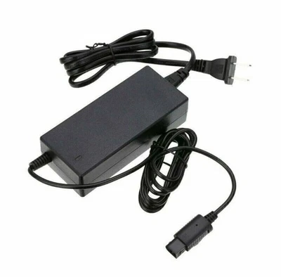 Black AC Adapter Power Supply Video Game Charger Cord  For Nintendo Gamecube - Image 1 of 4