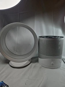 Dyson Pure Cool Link Scrivania Bianco/Argento DP01 Purificatore d'Aria Intelligente Ventilatore Senza Pale App - Foto 1 di 10