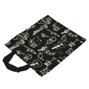Cotton Bag Shoulder Tote Handtasche Shopping Kreative Instrument Muster Für FOY - Bild 1 von 22