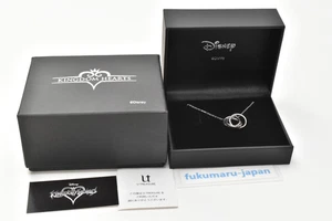 Kingdom Hearts Sora & Roxas & Xion silver Trinity ring necklace Disney - Picture 1 of 24