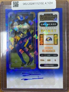 2022 Panini Contenders Derion Kendrick Rookie Ticket Showcase RC AUTO #248 - Picture 1 of 2