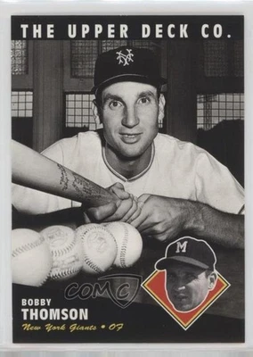 1994 Upper Deck All-Time Heroes Bobby Thomson #51 - Image 1 of 2