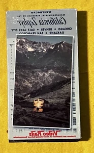 CALIFORNIA ZEPHYR WESTBOUND VHS, 1996  VIDEO RAILS, - Picture 1 of 3