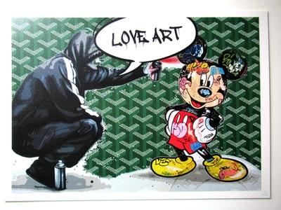 DEATH NYC (1979) SIEBDRUCK VON 2023 ORIGINAL HAND SIGNIERT, NUMMERIERT 32x45cm - Bild 1 von 4