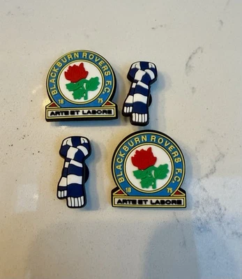 4 x Blackburn Shoe Charms