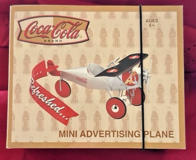 Coca Cola Edición Limitada Mini avión publicitario Die Cast años 30 # 01808 de 15000 Foto 1 de 4