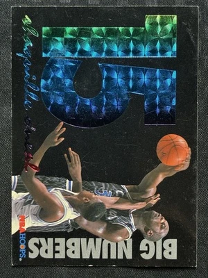 Skybox NBA Hoops Shaquille O’Neal 1994-95 grandes números #BN5 Orlando Magic Foto 1 de 2