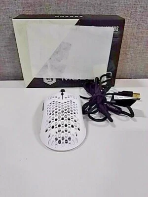 NEW Glorious Model O Wired PC RGB Gaming Mouse - Matte White  - Image 1 of 3