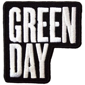 GREEN DAY Iron-On Patch: STACKED LOGO : Official Merchandise fan gift £pb - Bild 1 von 11