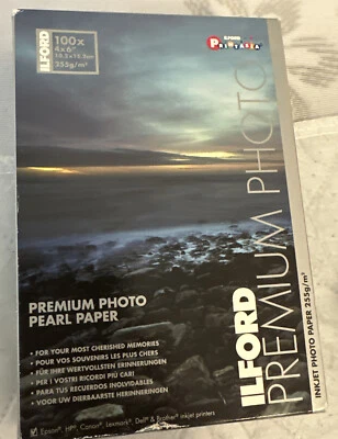 Ilford 4x6 100 Photo Paper Sheets  for Epson Canon and HP - Image 1 of 2