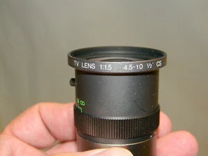 Computar TV Lens 1:1.5 4.5-10 1/2" CS - Picture 1 of 7
