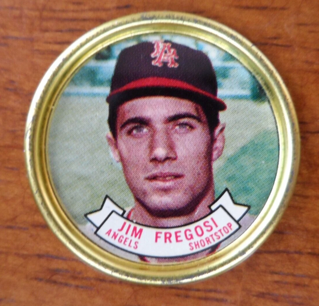 1964 TOPPS BASEBALL COIN #98 JIM FREGOSI LOS ANGELES ANGELS SET BREAK U-891