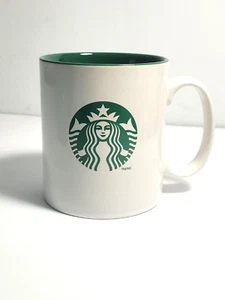 Starbucks 2012 Classic Large Coffee Mug White Green Mermaid Logo 558ml - Bild 1 von 5