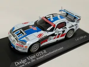1/43 Minichamps Dodge Viper GTS-R 2002 24 Hour of Daytona 400 021477 CS382 - Picture 1 of 6