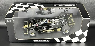 MINICHAMPS 1:18 Diecast Lotus Ford 79 JP Jarier, Canadian GP 1978 LTD. ED. NEW - Image 1 of 4