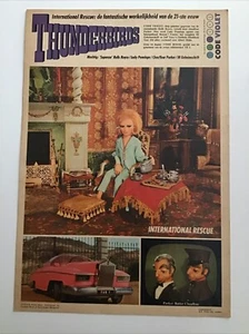 RARE VINTAGE THUNDERBIRDS PENELOPE TECHNICAL NEWSPAPER POSTER 1966 DUTCH VERSION - Bild 1 von 5