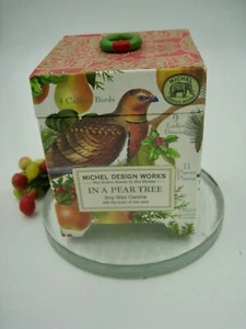 MICHEL DESIGN WORKS In a Pear Tree SOY WAX Candle NEW, great gift - Picture 1 of 7