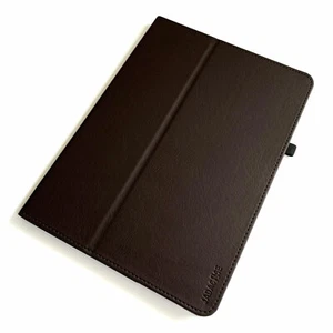 Leder Cover Apple iPad Pro 11" 2021 3.Gen Tablet Schutzhülle Case Tasche braun - Picture 1 of 12
