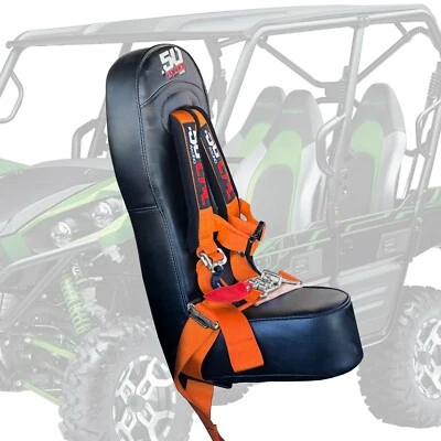 Asiento trasero Kawasaki Teryx4 con arnés de cierre naranja 2" 4pt [5048A15 CB 6008A3] Foto 1 de 4