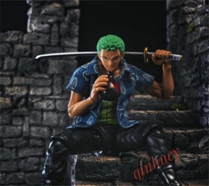 Custom Wired Arlong Park Blue Shirt For S.H.Figuarts Roronoa Zoro (No Figure) - Bild 1 von 4