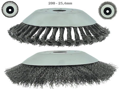 Unkrautbürste Wildkrautbürste Fugenbürste Motorsense Freischneider Gezopft Weich - Bild 1 von 3