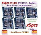 5pcs DS1307 AT24C32 I2C Rtc Real Time Clock Module for Avr Arm Pic with Battery