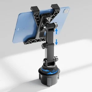 Cup Holder Car Tablet Mount for Truck, Universal iPad Stand for 7-11" iPad Pr... - Afbeelding 1 van 5