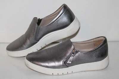 Zapatilla Deportiva Naturalizer Hawthorn Zapatos Informales, Plateada/Estaño, LEA, Mujer Talla 8 Foto 1 de 4