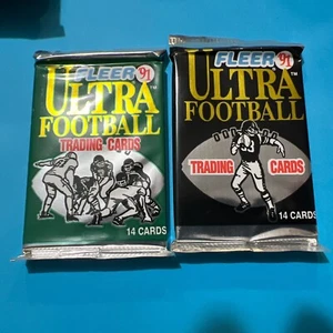 1991 CARTE FOOTBALL ULTRA CONFEZIONE DA 1 Serie 1 E Serie 2 - Foto 1 di 2