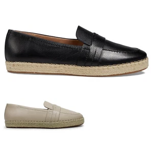 Cole Haan Womens Shoes Cloudfeel Montauk Slip-On Espadrille Loafers Leather - Picture 1 of 9