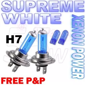 ROVER Xenon Upgrade Headlight Bulbs H7 Dip / High Beam Supreme white Light 55w - Picture 1 of 1