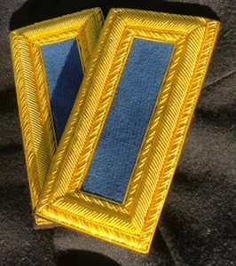 Civil War Federal Infantry 2nd Lt. shoulder straps - Picture 1 of 1