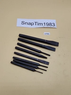 Juego de cinceles fríos MATCO Tools 8ea LC206A,166a,125a PP54a,44a,34a PC66a,125a EE. UU. Foto 1 de 4