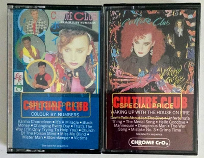 Culture Club Lot of  Two: Colour by Numbers  & Waking Up with the House on Fire - Image 1 of 4
